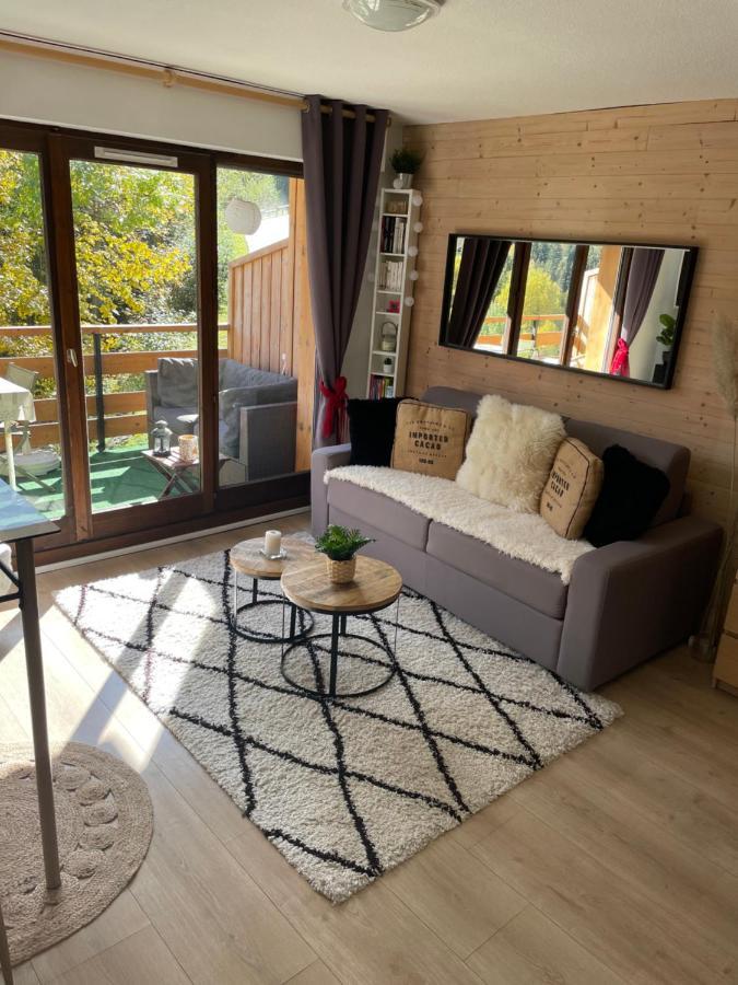Studio Turquoise Quartier Grattague Vue Montblanc Saint-Gervais-les-Bains Exterior foto