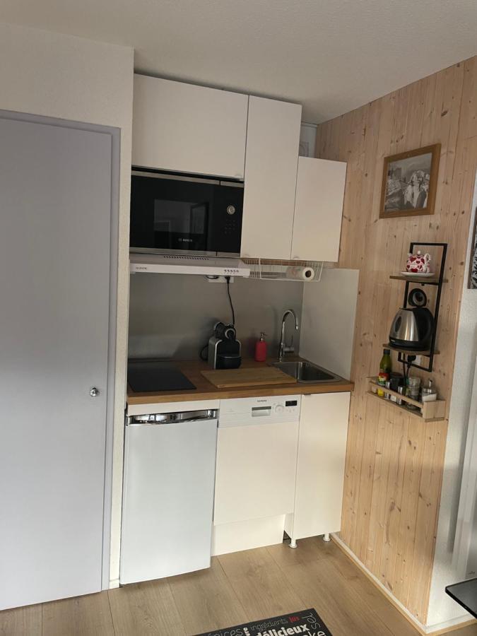 Studio Turquoise Quartier Grattague Vue Montblanc Saint-Gervais-les-Bains Exterior foto